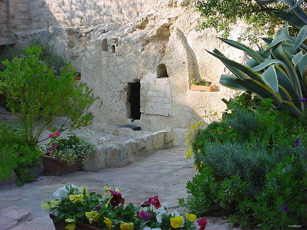 garden tomb sunshine